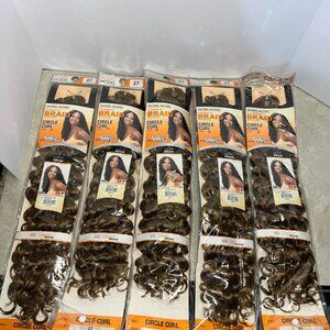 Model Model Glance Braid Circle Curl Color P1B/30 Set of 5 NEW
